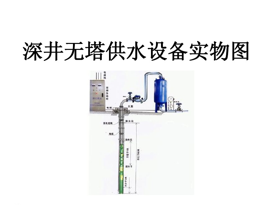 南京江宁开发区井泵无塔式供水设备